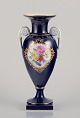 L'Art presents: 
Meissen, 
Germany. 
Porcelain vase 
in Sevres Bleu.