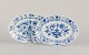 L'Art presents: 
Meissen, 
Germany. Blue 
Onion pattern. 
Two oval 
serving 
platters.