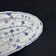 Harsted Antik 
presents: 
Blue 
Fluted Half 
Lace foot on 
dish
