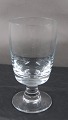 Antikkram 
presents: 
Almue 
clear glasses 
by Holmegaard, 
Denmark. White 
wine glass 
11.4cm