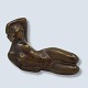 Jens Jacob Bregnø; Bronze figurine a woman