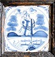 Pegasus – Kunst 
- Antik - 
Design 
presents: 
Dutch tile 
with biblical 
motif, mid 18th 
century.