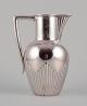 P. Hertz, Danish silversmith.
Large Art Nouveau pitcher in 830 silver.
