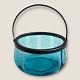 Moster Olga - 
Antik og Design 
presents: 
Candy's 
bowl
Blue glass 
with metal 
mounting
*DKK 400