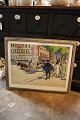 K&Co. presents: 
Decorative 
watercolor 
painting by 
Erik Larsen 
with a motif 
from Paris...