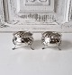 Karstens Antik 
presents: 
Pair of 
salt bowls in 
silver - Rococo 
inspired design 
from Cohr