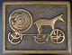Pegasus – Kunst 
- Antik - 
Design 
presents: 
Bronze 
casket with 
motif of the 
Sun Chariot, 
20th century 
Denmark