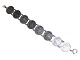 Antik K 
presents: 
Bracelet 
shaped of eight 
German silver 
coins 1/2 mark 
from 1907-1918