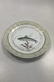 Danam Antik 
presents: 
Royal 
Copenhagen 
Green Dinner 
Fish Plate No 
919/1710 with 
Clupea 
pilchcardus