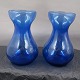 Antikkram 
presents: 
Chubby 
Hyacinth 
glasses in blue 
glass 14cm
