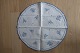 ViKaLi 
presents: 
Old table 
cloth
With 
embroidery in 
blue- made by 
hand
Diam: 61cm
In a very good 
condition