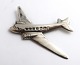 Lundin Antique 
presents: 
Sterling 
silver brooch 
in the form of 
an airplane 
(925). Length 
6.5 cm.