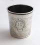 Lundin Antique 
presents: 
Dionis 
Willadsen, 
Næstved. Small 
silver goblet 
(830). Height 
5.4 cm. 
Engraved 1667.