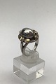 Danam Antik 
presents: 
Georg 
Jensen Sterling 
Silver Ring No. 
1A (Partially 
Gilt)