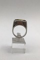 Danam Antik 
presents: 
Hans 
Hansen Sterling 
Silver Ring 
Gilt Top