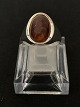 Antik Huset 
presents: 
Women's 
ring in silver 
with amber
Sterling 
silver
Size 60