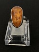 Antik Huset 
presents: 
Women's 
ring in silver 
with amber
Sterling 
silver
Size 54.5
