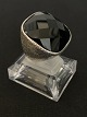 Antik Huset 
presents: 
Women's 
ring in silver 
with black 
stone
Sterling 
silver
Size 52