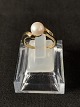 Antik Huset 
presents: 
Beautiful 
and elegant 
lady's ring in 
8 carat gold, 
with inlaid 
real pearl. 
Size 54