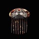 Bestik.dk 
presents: 
Rare 
Antique Georg 
Jensen Hair 
Comb with 
Silver and 
Coral. 1904-08 
Hallmarks.