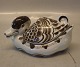 Klosterkælderen 
presents: 
Brown 
Tranquebar 
Aluminia 
Tranquebar 3043 
- 1058-45 Duck 
Bonbon bowl 
with lid 9 x 17 
...
