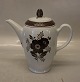 Klosterkælderen 
presents: 
Brown 
Tranquebar 
1105-45 Coffee 
pot 0,9 L / 
20.5 cm 
Aluminia 
Faience
