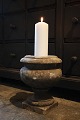 K&Co. presents: 
Old French 
jar 
(Candlestick 
for block 
candles) in 
solid marble 
with a SUPER 
fine patina...