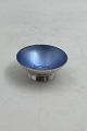 Danam Antik 
presents: 
Volmer 
Bahner Sterling 
Silver Salt 
dish Blue 
Enamel