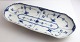 Lundin Antique 
presents: 
Royal 
Copenhagen. 
Blue Fluted 
Half Lace. 
Oblong dish. 
Model 714. 
Length 37 cm. 
Width ...