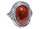 Antik K 
presents: 
Amber ring 
- Size 53
