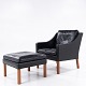 Roxy Klassik 
presents: 
Børge 
Mogensen / 
Fredericia 
Furniture
BM 2207 - 
Lounge chair in 
original black 
leather ...