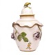 Aabenraa 
Antikvitetshandel 
presents: 
18th 
century lidded 
faience vase 
manufactured in 
Stralsund circa 
1770. H: 25cm