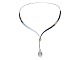 Antik K 
presents: 
Georg 
Jensen sterling 
silver
Neckring with 
Rock Cristal by 
Torun