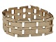 Antik K 
presents: 
14 Carat 
gold
Wide Block 
bracelet