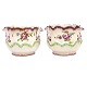 Aabenraa 
Antikvitetshandel 
presents: 
Pair of 
late 18th 
century Swedish 
Fayence coolers 
by Marieberg 
dated 1777. ...