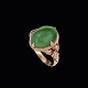 Bestik.dk 
presents: 

Art 
Nouveau 14k 
Gold Ring with 
Jadeite.