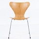 Roxy Klassik 
presents: 
Arne 
Jacobsen / 
Fritz Hansen
AJ 3107 - 
'Seven' chair 
in lacquered 
Oregon pine.
1 pc. ...