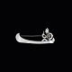 Bestik.dk 
presents: 
Evald 
Nielsen 1879 - 
1958. Art deco 
Silver Brooch.