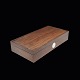 Bestik.dk 
presents: 
Danish 
Cabinet Maker. 
Rosewood Box 
with Sterling 
Silver Disc.