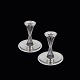 Bestik.dk 
presents: 
Svend 
Weihrauch - F. 
Hingelberg. Art 
deco Sterling 
Silver 
Candlesticks.
