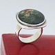 Antik 
Damgaard-
Lauritsen 
presents: 
Bent 
Knudsen; A 
silver ring 
with moss 
agates