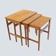 Antik 
Damgaard-
Lauritsen 
presents: 
Hans J. 
Wegner; Nesting 
tables in oak