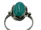 Antik K 
presents: 
Hanne 
Kaufmann 
sterling silver
Ring with a 
green stone - 
Size 53