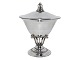 Antik K 
presents: 
Georg 
Jensen Sterling 
Silver
Scultural 
lidded bowl by 
Johan Rohde