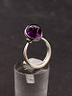 Middelfart 
Antik presents: 
Bent 
Knudsen 
sterling silver 
ring with 
amethyst