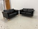 MR Retro Design 
presents: 
Mogens 
Hansen MH2225 
2x2 Pers. Sofas 
in black 
prestige 
leather and 
with oak legs. 
New ...