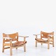 Roxy Klassik 
presents: 
Børge 
Mogensen / 
Fredericia 
Furniture
BM 2226 - Two 
'Spanish 
Chairs' in 
patinated oak 
...