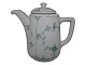 Antik K 
presents: 
Green Blue 
Fluted Plain 
Thick Porcelain
Small coffee 
pot