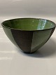 Antik Huset 
presents: 
Ceramic 
glazed bowl, in 
green and brown 
colours.