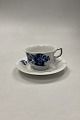 Danam Antik 
presents: 
Royal 
Copenhagen Blue 
Flower Angular 
Tea Cup and 
Saucer No 8500